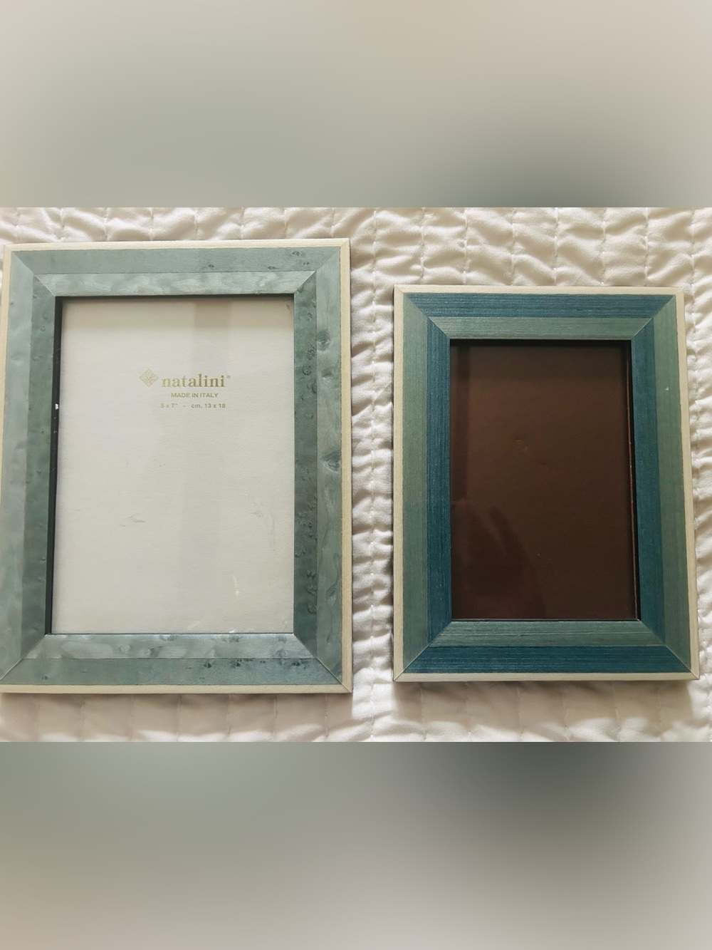 Set of 2 Natalini Made in Italy Picture Frames